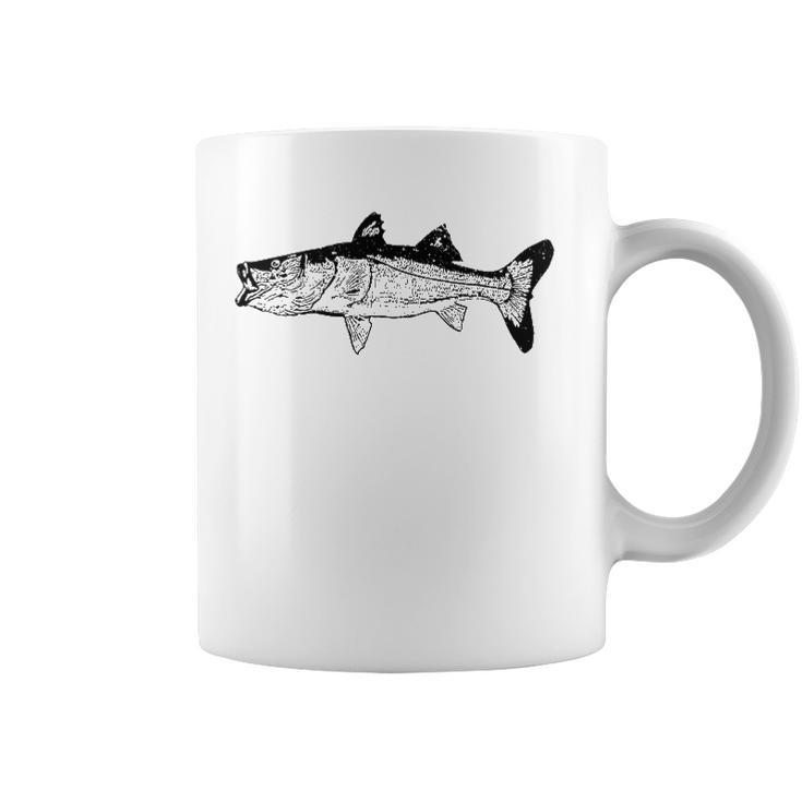 Snook Fish Portrait Cool Snook Fishing Mens Gift Coffee Mug