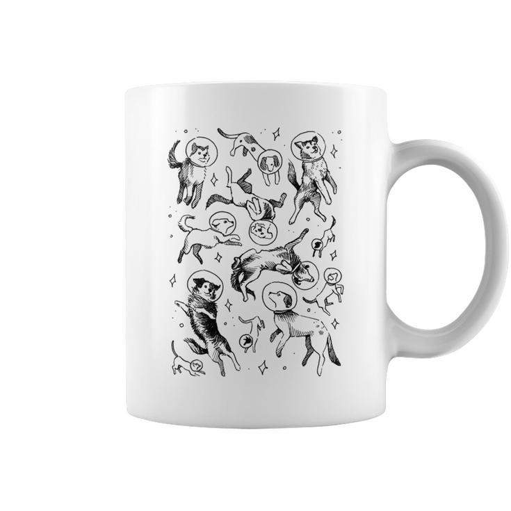 Space Dogs Coffee Mug