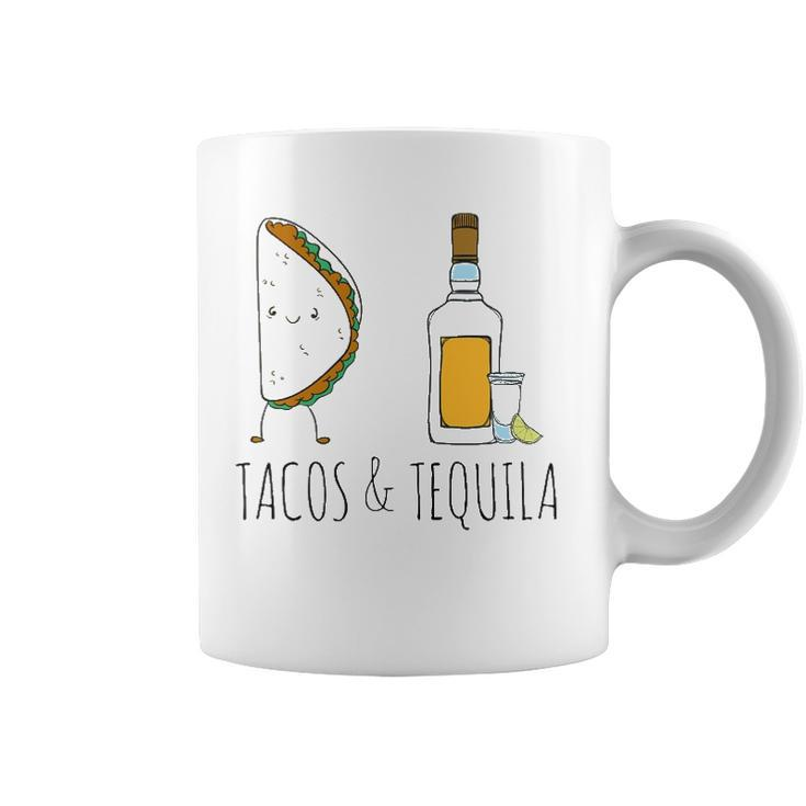 Tacos & Tequila Funny Drinking Party Coffee Mug