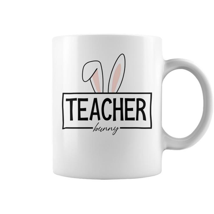 Teacher Bunny Easter Coffee Mug