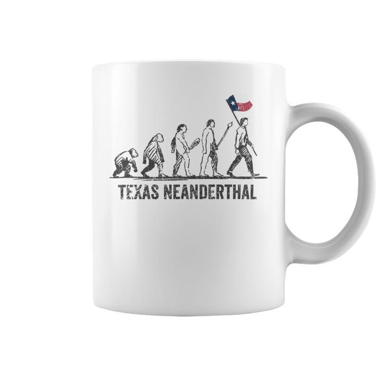 Texas Neanderthal Thinking Coffee Mug