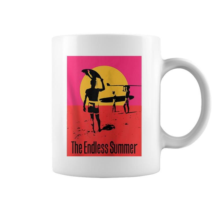 The Endless Summer Classic Surf Lovers Gift Movie Poster Zip Coffee Mug