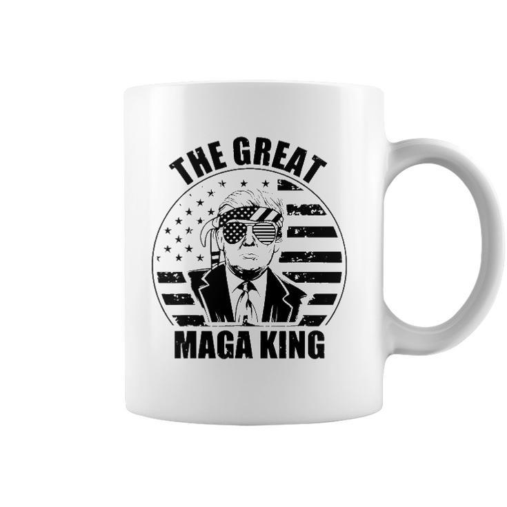 The Great Maga King The Return Of The Ultra Maga King Donald Trump Coffee Mug