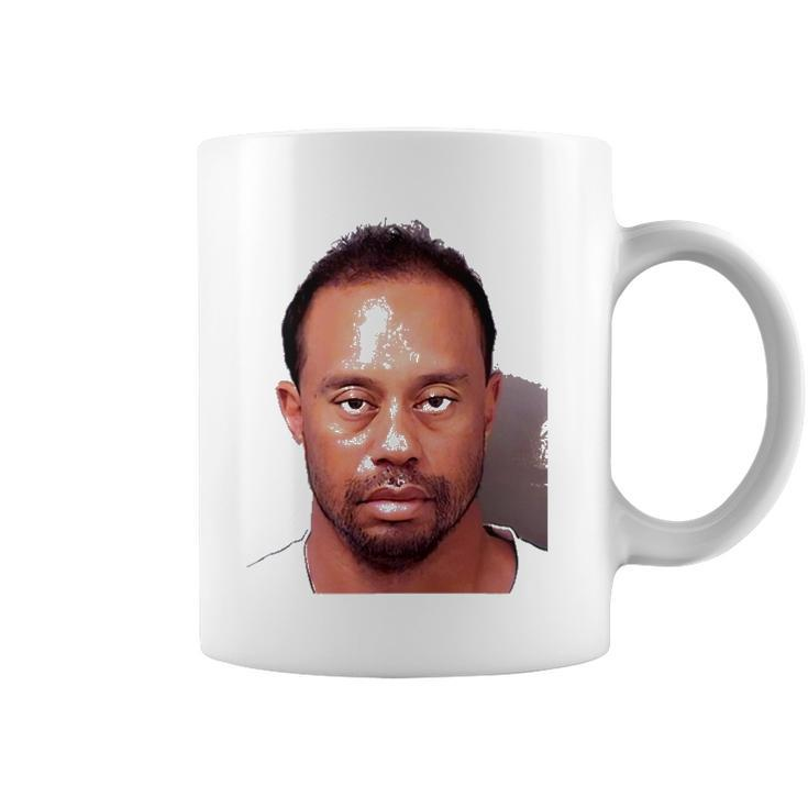 Tiger Woods Dui Mug Shot Masters Golf Coffee Mug