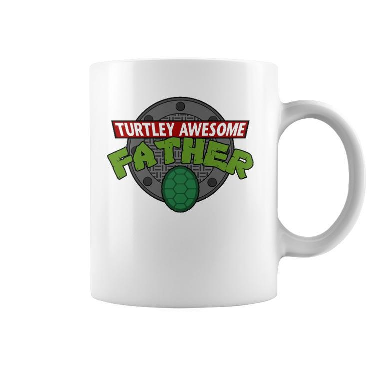 Turtley Awesome Father Awesome Fathers Day Essential Coffee Mug