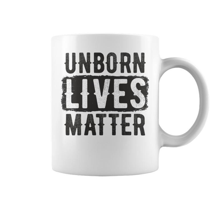 Unborn Lives Matter Coffee Mug