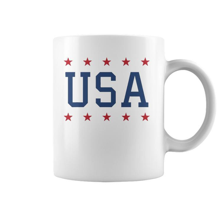 Usa Women Men Patriotic American Pride 4Th Of July Coffee Mug