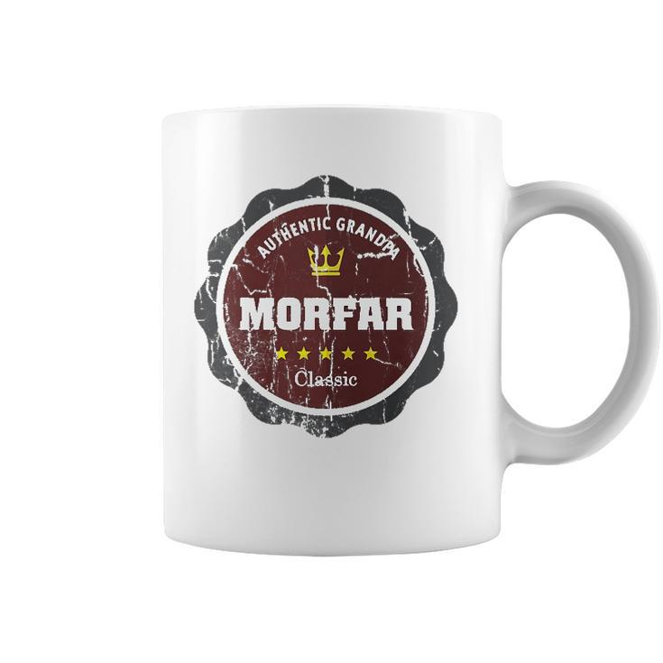 Vintage Design Morfar Gift For Swedish Grandpa  Coffee Mug