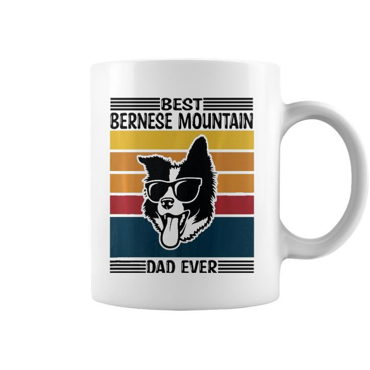 Vintage Fathers Day Apparel Best Bernese Mountain Dad Ever  Coffee Mug