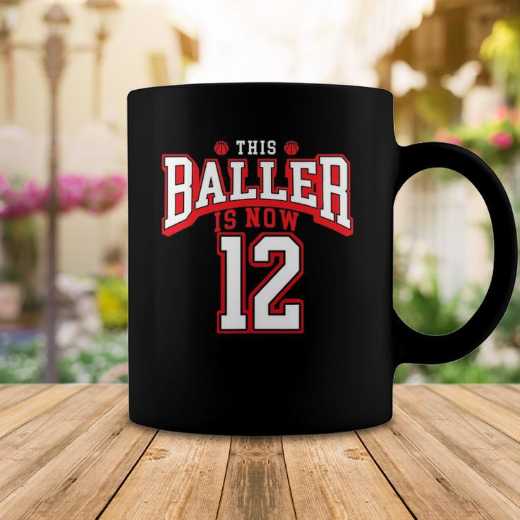 12Th Birthday Basketball Lover 12 Years Old Bday Coffee Mug Unique Gifts