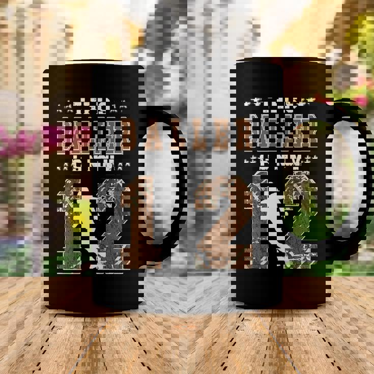 12Th Birthday Football Boy Twelve Year Old Football Player Coffee Mug Personalized Gifts