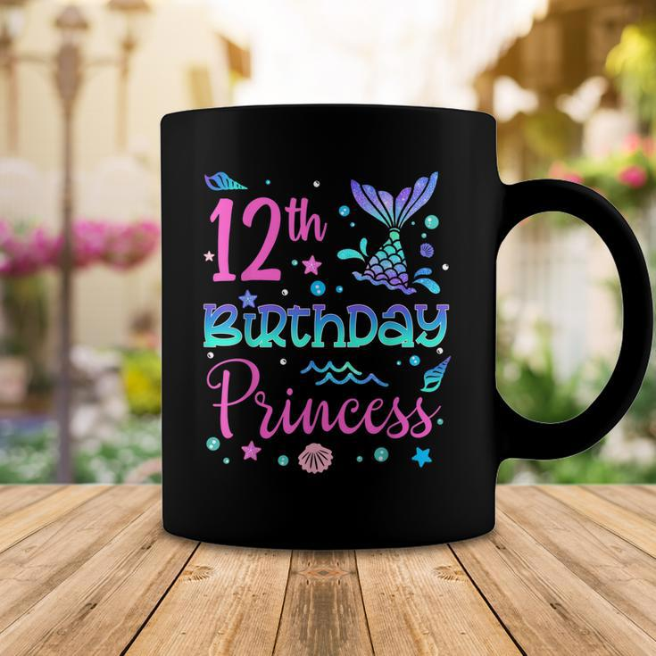 12Th Birthday Girls Mermazing Bday Mermaid Tail 12 Years Old Coffee Mug Funny Gifts