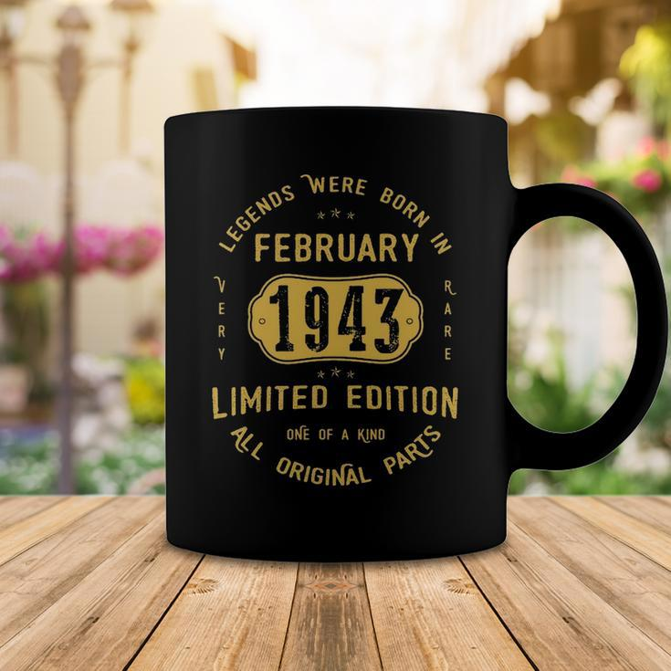 1943 February Birthday Gift 1943 February Limited Edition Coffee Mug Funny Gifts