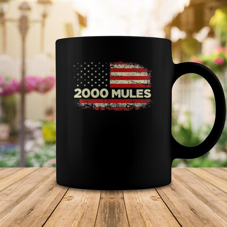 2000 Mules Pro Trump 2024 American Flag Coffee Mug Unique Gifts
