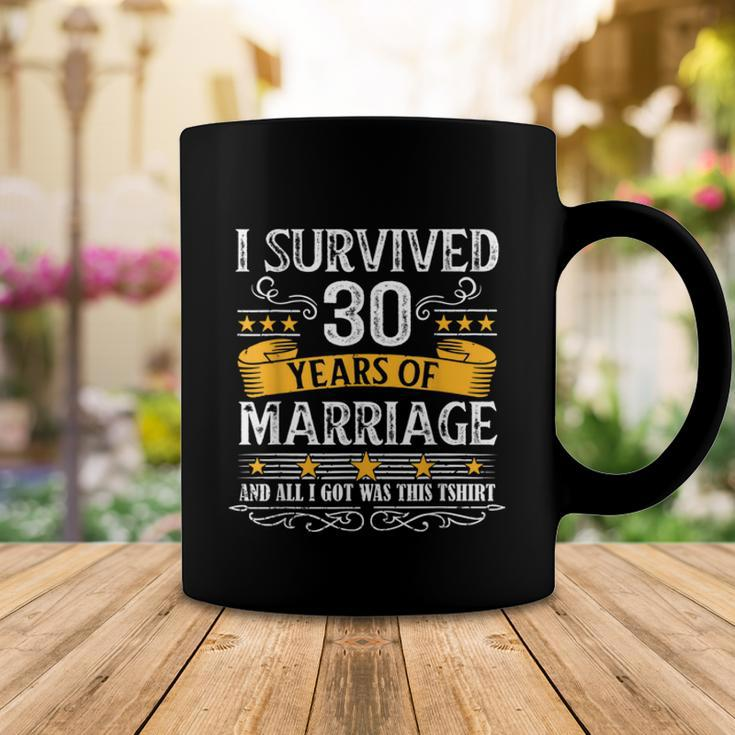 30Th Wedding Anniversary Couples Husband Wife 30 Years V2 Coffee Mug Unique Gifts
