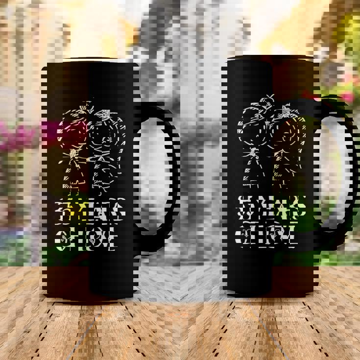 35Th Anniversary Couples 35 Year Wedding Anniversary Coffee Mug Unique Gifts