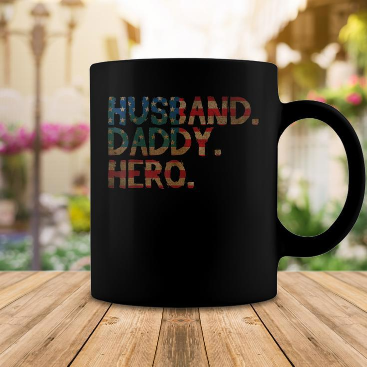4Th Of July Fathers Day Usa Dad Gift - Husband Daddy Hero Coffee Mug Funny Gifts