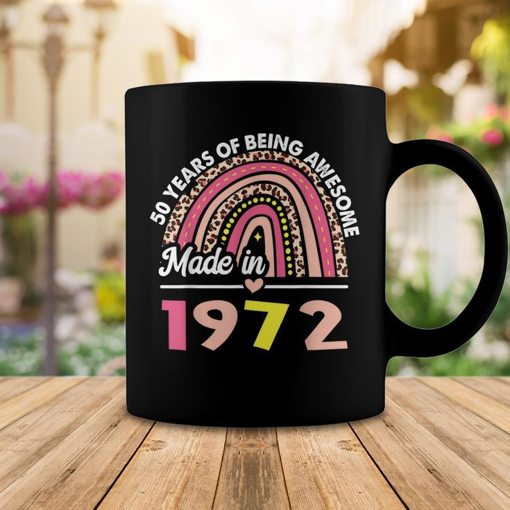 50 Years Old Gifts 50Th Birthday Born In 1972 Women Girls Coffee Mug Funny Gifts