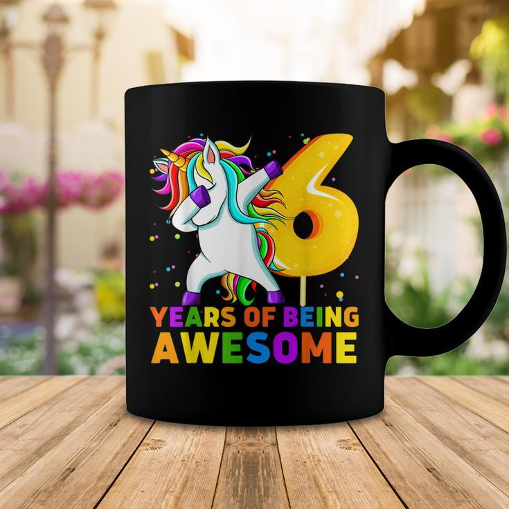 6 Years Old Unicorn Dabbing 6Th Birthday Unicorn Party Coffee Mug Funny Gifts