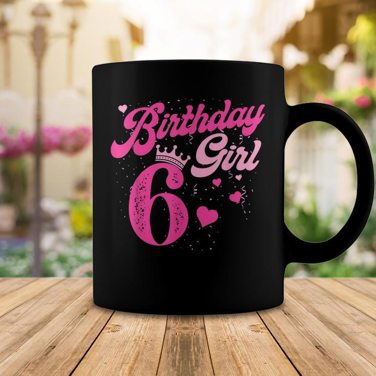 6Th Birthday Girl Crown 6 Years Old Bday Coffee Mug Funny Gifts