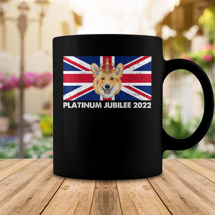 70Th Anniversary Platinum Jubilee Cute Corgi Coffee Mug Unique Gifts
