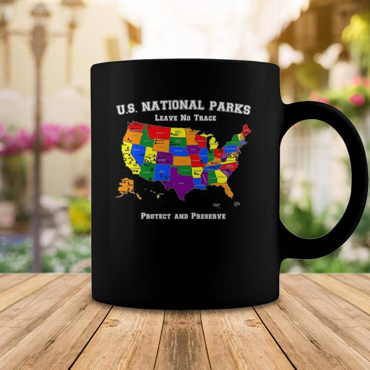 All 63 Us National Parks Design For Campers Hikers Walkers Coffee Mug Unique Gifts