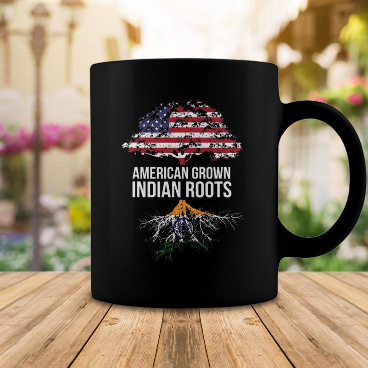 American Grown With Indian Roots - India Tee Coffee Mug Unique Gifts