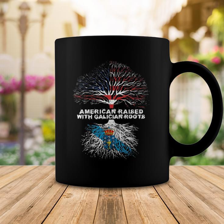 American Raised With Galician Roots Galicia Coffee Mug | Mazezy