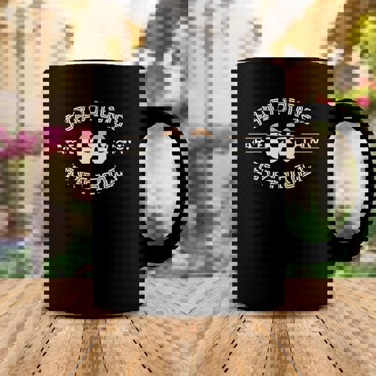 Bad Puns Are How Eye Roll - Funny Bad Puns Coffee Mug Unique Gifts