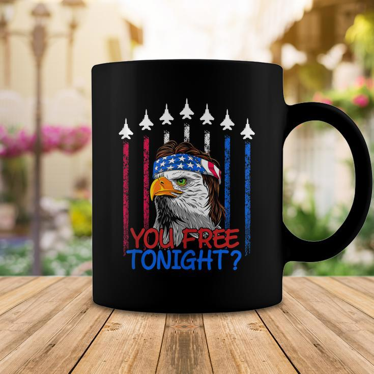 Bald Eagle You Free Tonight 4Th Of July Air Force Patriotic Coffee Mug Funny Gifts