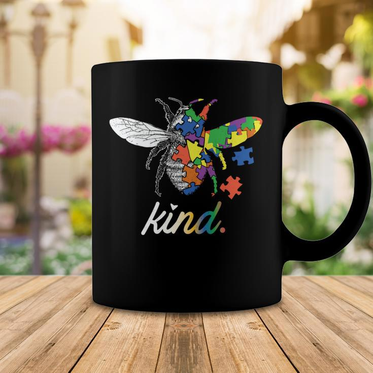 Bee Bee Bee Kind Beautiful Autism Awareness Gift Puzzl V2 Coffee Mug Unique Gifts