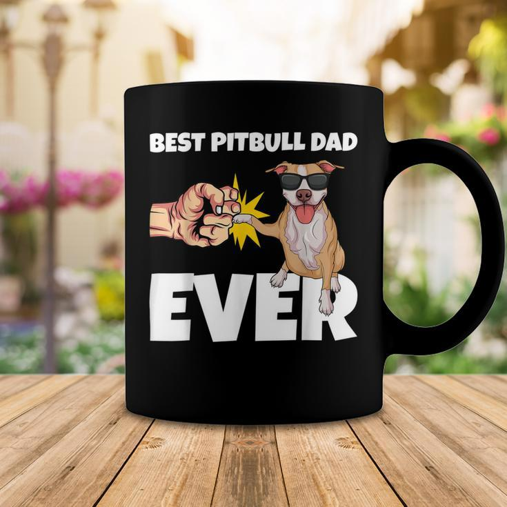 Best Pitbull Dad Ever Dog Owner Funny Pitbull Coffee Mug Unique Gifts