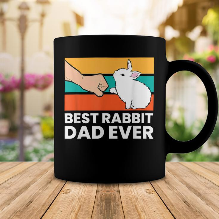 Best Rabbit Dad Ever Funny Dad Rabbit Coffee Mug Funny Gifts
