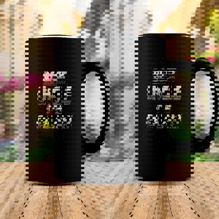 Best Uncle In The Galaxy Cool Space Funny Cool Uncle Coffee Mug Unique Gifts