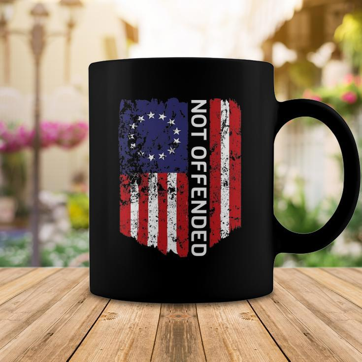 Betsy Ross Flag 1776 Not Offended Vintage American Flag Usa Coffee Mug Unique Gifts