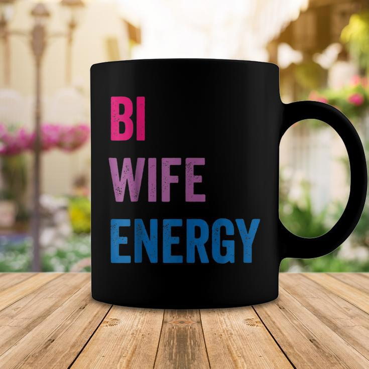 Bi Wife Energy Lgbtq Support Lgbt Lover Wife Lover Respect Coffee Mug Unique Gifts