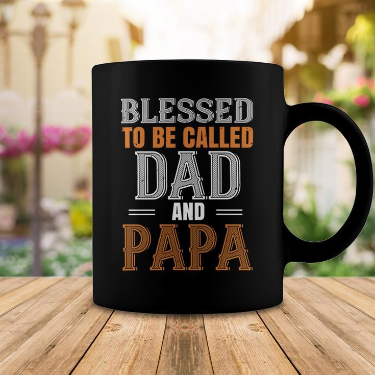 Blessed To Be Called Dad And Papa Fathers Day Gift Coffee Mug Unique Gifts