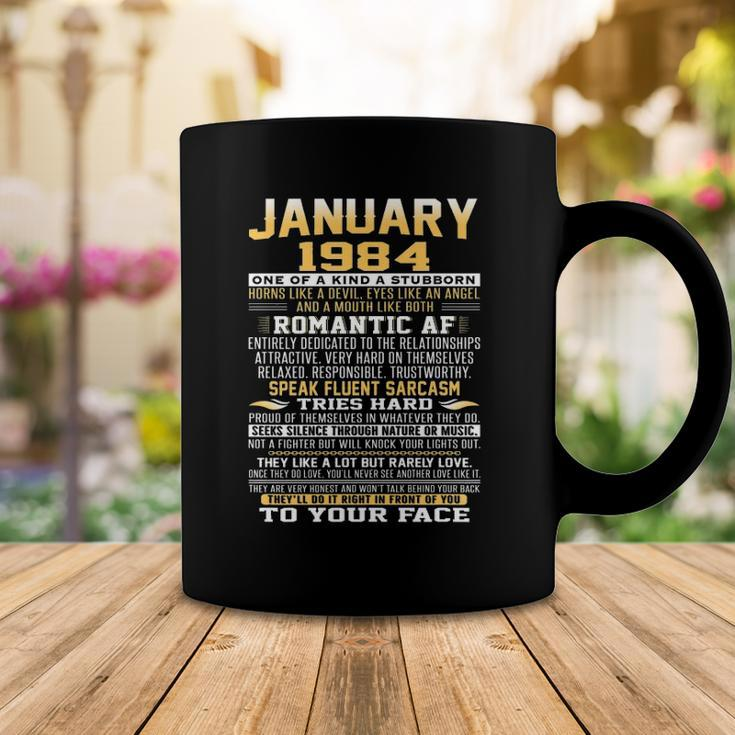 Born In January 1984 Facts S For Men Women Coffee Mug Unique Gifts