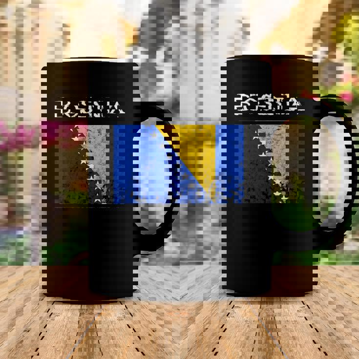 Bosnia-Herzegovina Bosnian Flag Bosnian Pride Bosnian Roots Coffee Mug Unique Gifts
