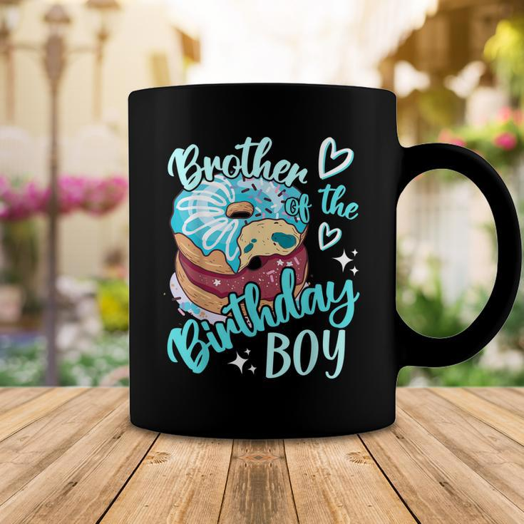 Brother Of The Birthday Boys Donut Birthday Party Family Coffee Mug Funny Gifts