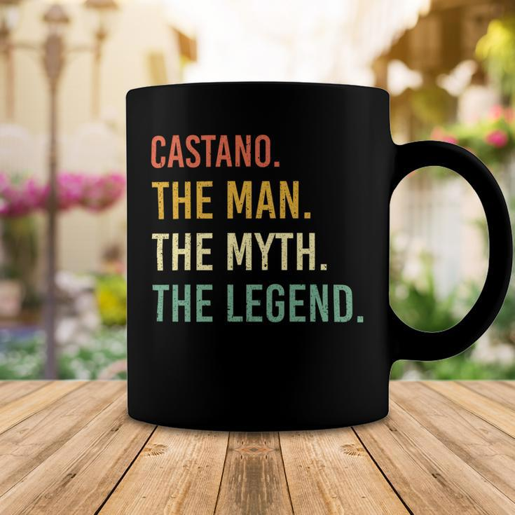 Castano Name Shirt Castano Family Name Coffee Mug Unique Gifts