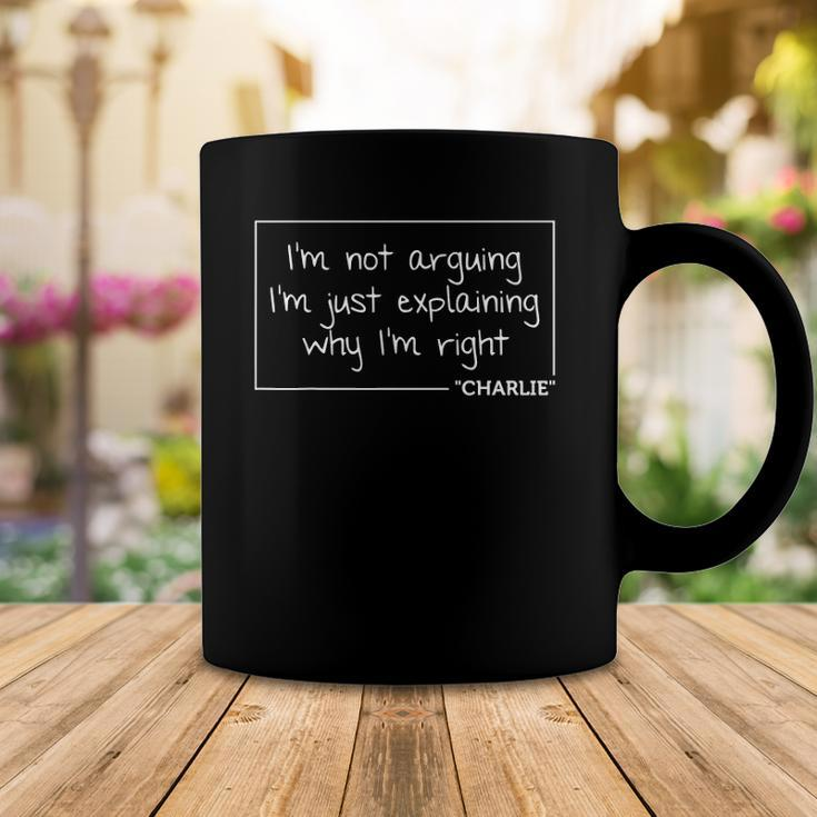Charlie Gift Quote Personalized Name Funny Birthday Joke Coffee Mug Unique Gifts