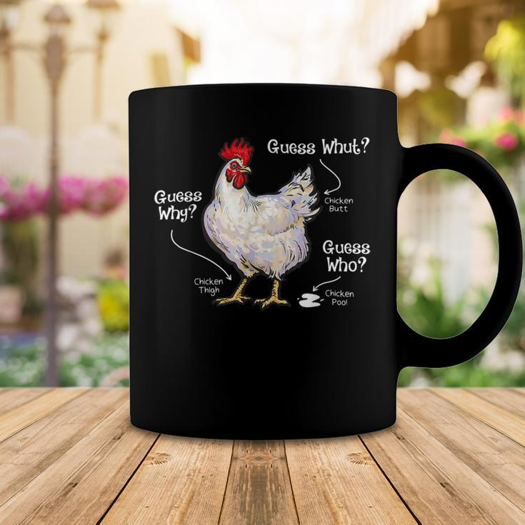 Chicken Chicken Chicken Butt Funny Joke Farmer Meme Hilarious Coffee Mug Unique Gifts