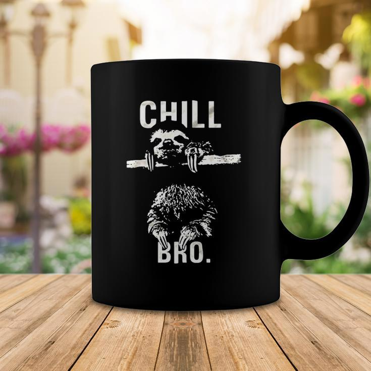 Chill Bro Cool Sloth On Tree Coffee Mug Unique Gifts