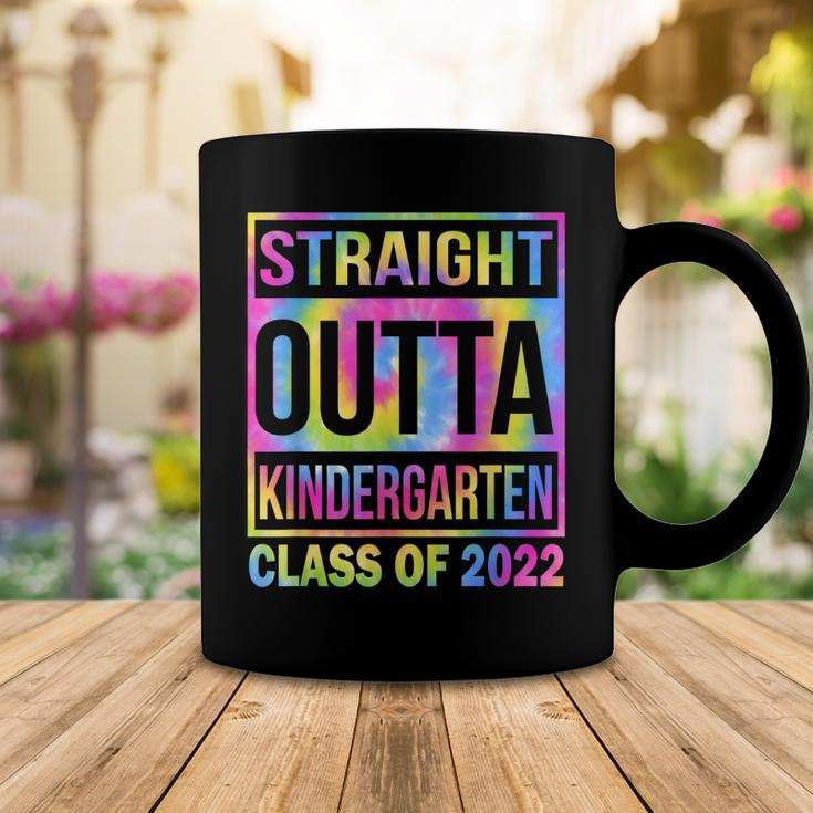 Class Of 2022 Straight Outta Kindergarten Graduation Tie Dye Coffee Mug Unique Gifts
