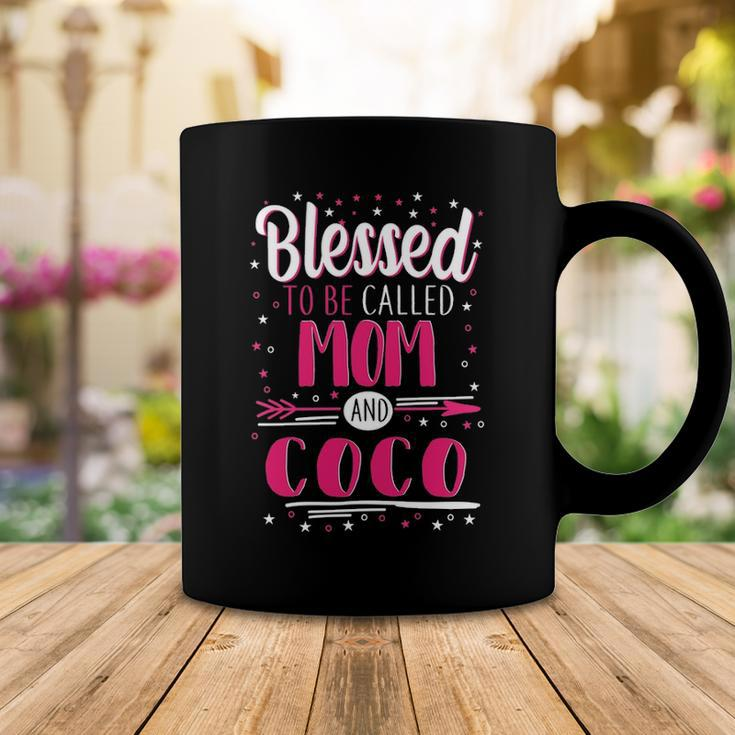 Coco Grandma Gift Blessed To Be Called Mom And Coco Coffee Mug Funny Gifts