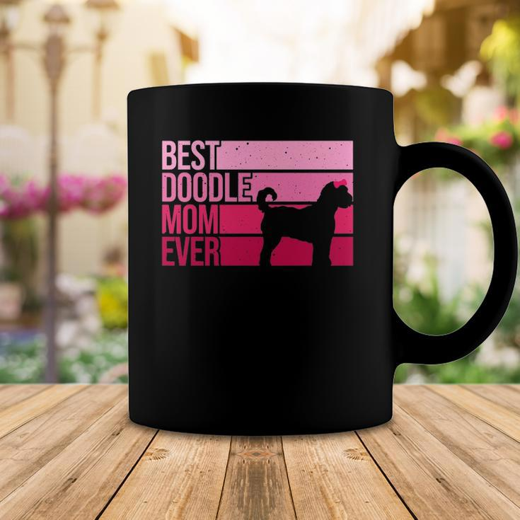 Cool Doodle Mom Art Women Girl Aussiedoodle Goldendoodle Dog Coffee Mug Unique Gifts