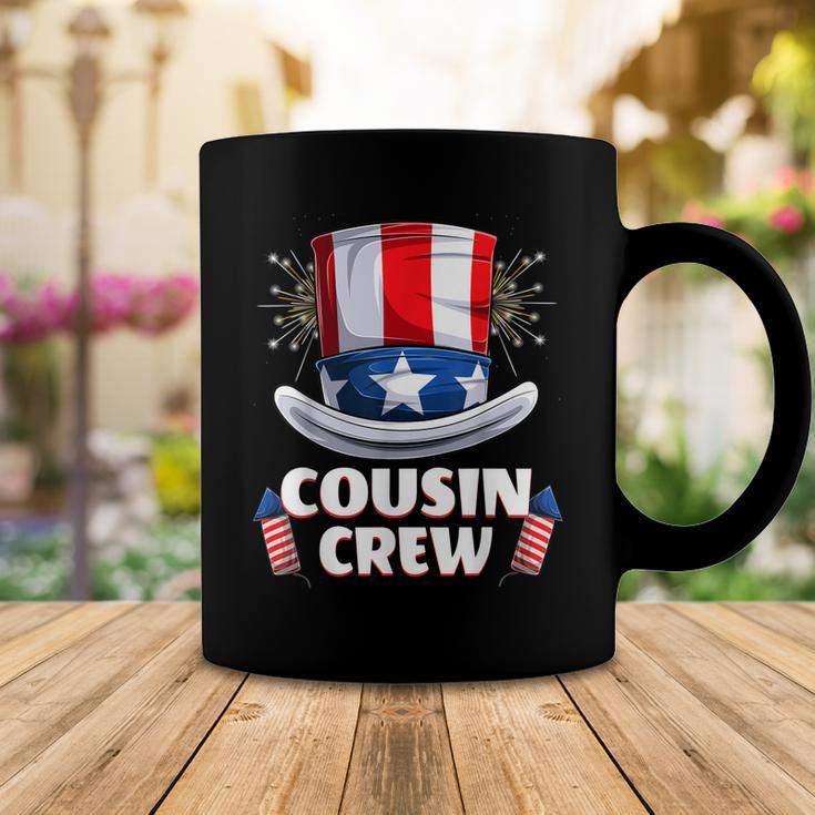 Cousin Crew 4Th Of July Family Matching Boys Girls Kids Coffee Mug Funny Gifts