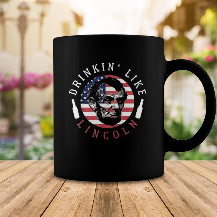Drinkin Like Lincoln Gift Men Women Friends Coffee Mug Unique Gifts