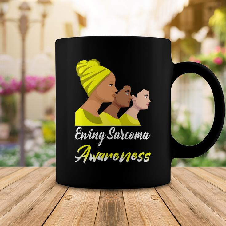 Ewings Sarcoma Awareness Yellow Women Ewings Sarcoma Ewings Sarcoma Awareness Coffee Mug Funny Gifts